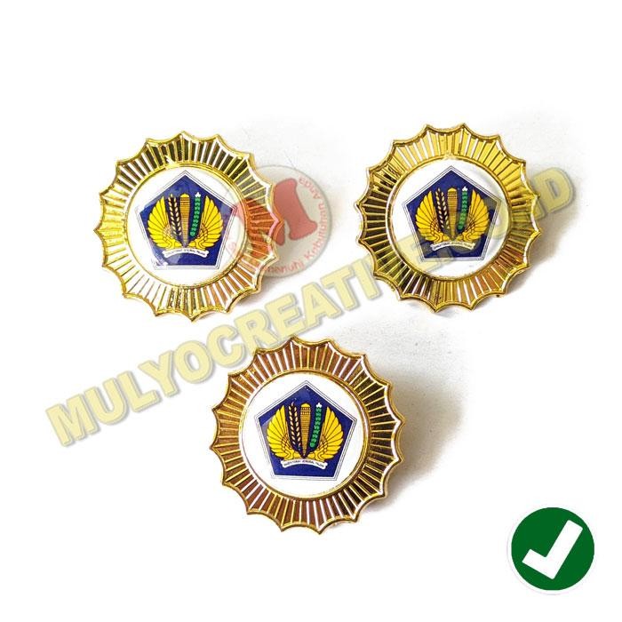 

Pin Logo Dirjen Pajak Model Bulat - Bros Dirjen Pajak PREMIUM