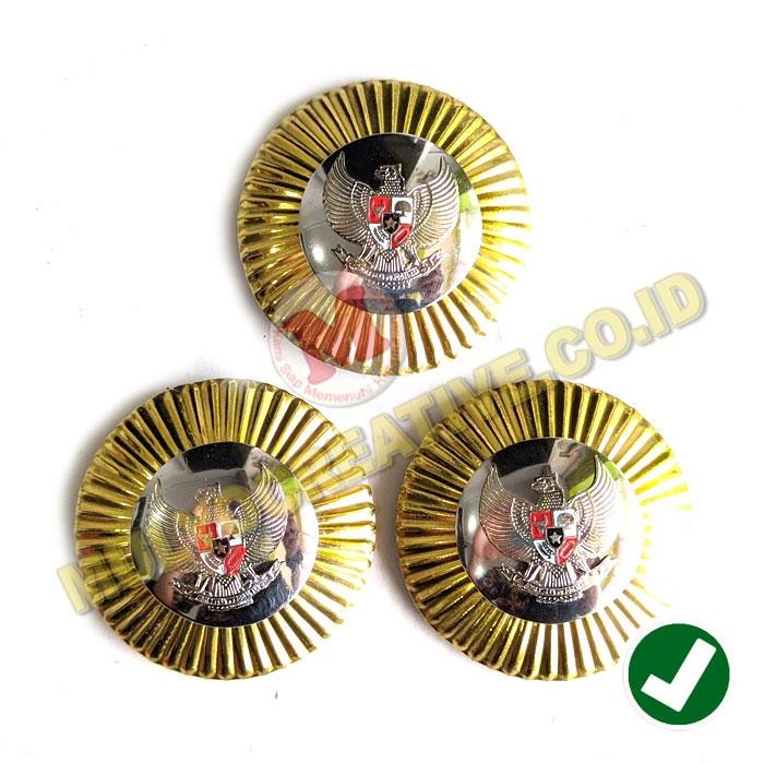 

Lencana Lurah Warna Gold Tanda Jabatan Lurah Magnet 5.5 Cm PREMIUM