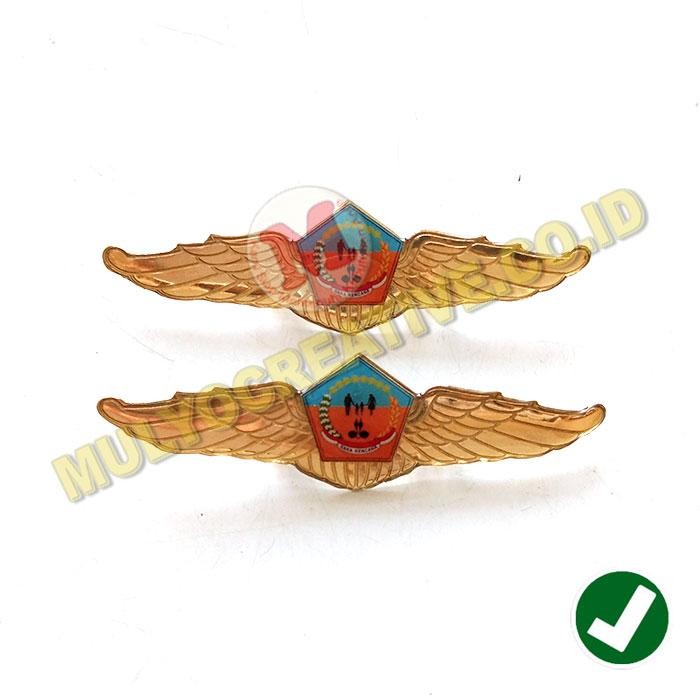 

Lencana Fiber Pramuka - Pin Pramuka Wing Pramuka Saka Kencana PREMIUM