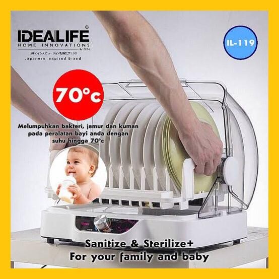 Promo!! Sterilizer Botol Bayi - Peralatan Makan Bayi / Sterilizer Idealife