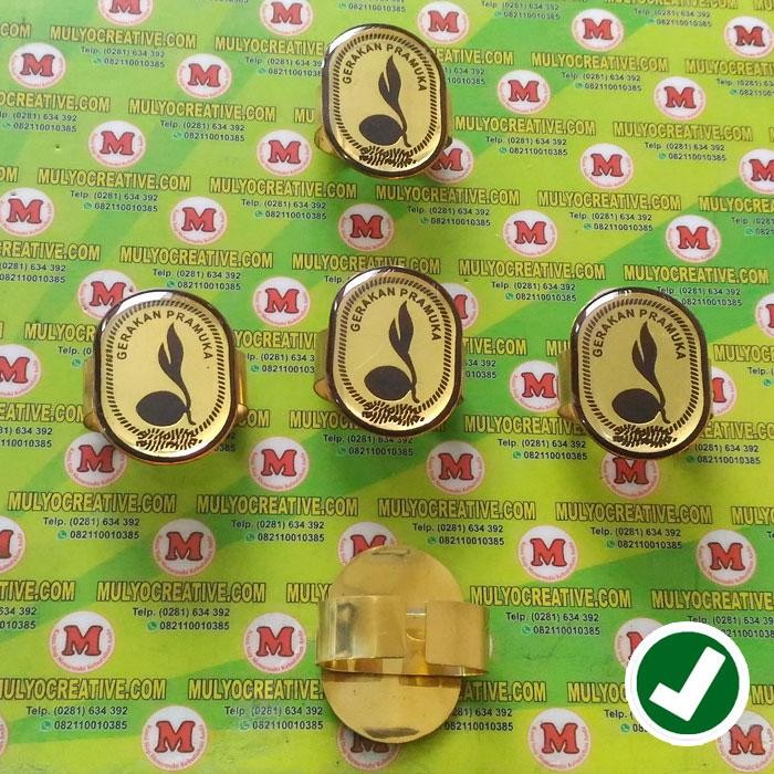 

Ring Hasduk Kuningan - Ring Hasduk Gerakan Pramuka PREMIUM