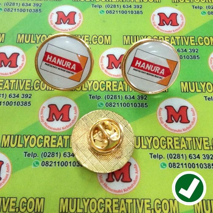 

Pin Partai Hanura - Pin Logo Partai Hati Nurani Rakyat Ukuran 2 Cm PREMIUM
