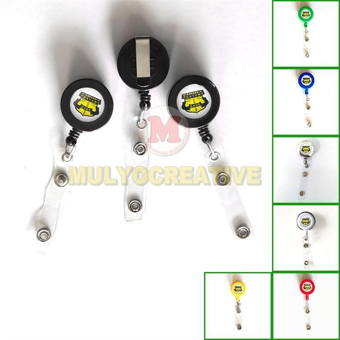 ID Card Yoyo Gada Pratama Gantungan ID Card Holder Logo Satpam PREMIUM