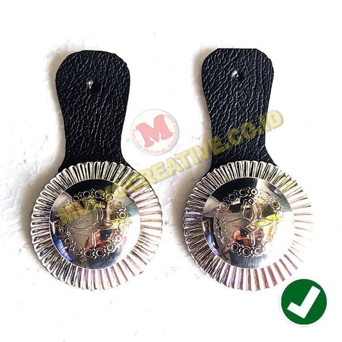 

Lencana Jengkolan Paskibra Warna Silver Jengkolan Logo Model Kalep PREMIUM