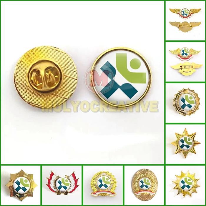

Pin Bros Wing Logo Kementerian Koperasi Pin Kemenkop PREMIUM