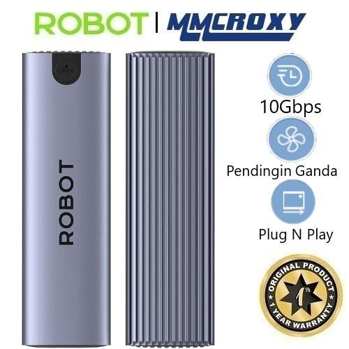 Terlaris Robot Rmsd10 Enclosure Nvme M.2 10Gbps Casing Nvme Ssd Enclosure