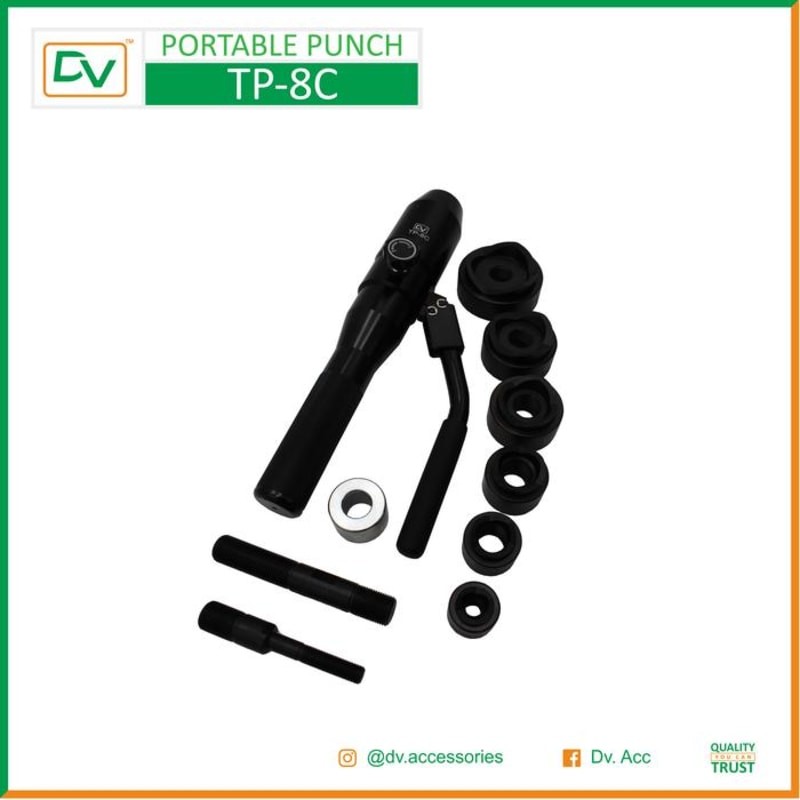 

PROMO DV PORTABLE PUNCH HYDRAULIC TP-8C