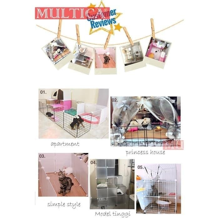 Multica Kandang Anjing Kucing Kelinci Portable Model Tp11