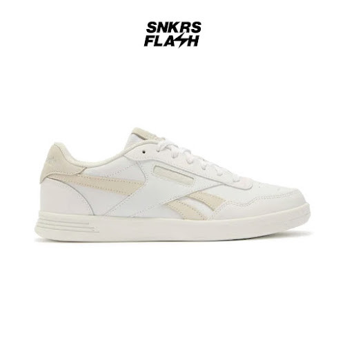 REEBOK COURT ADVANCE WHITE GREY MOON Sepatu Sneakers Pria - 100228684 - Size 39