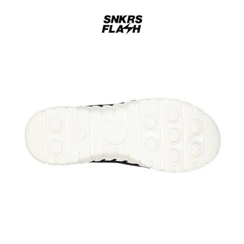 SKECHERS GO WALK SMART 2 BLACK WHITE Sepatu Casual Wanita - 124725BLK - Size 36