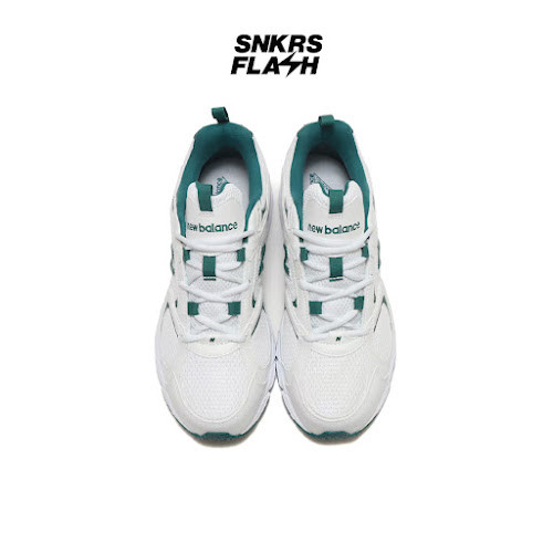 NEW BALANCE 408 WHITE GREEN Sepatu Sneakers Unisex - ML408T - Size 36