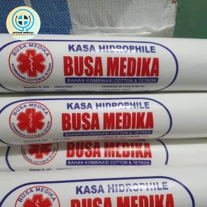 kasa hidrofil roll busa medika 40 yard x 80 cm/ kasa roll 40x80cm