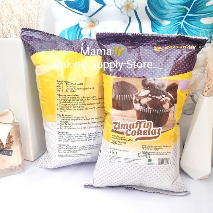 

NEW! ZEELANDIA ZIMUFFIN ZEEMUFFIN MUFFIN CHOCOLATE COKELAT INSTANT 1 KG