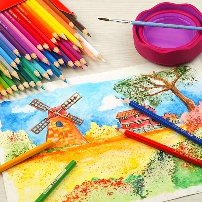 

Pencil Warna Faber-Castell 48L Watercolour