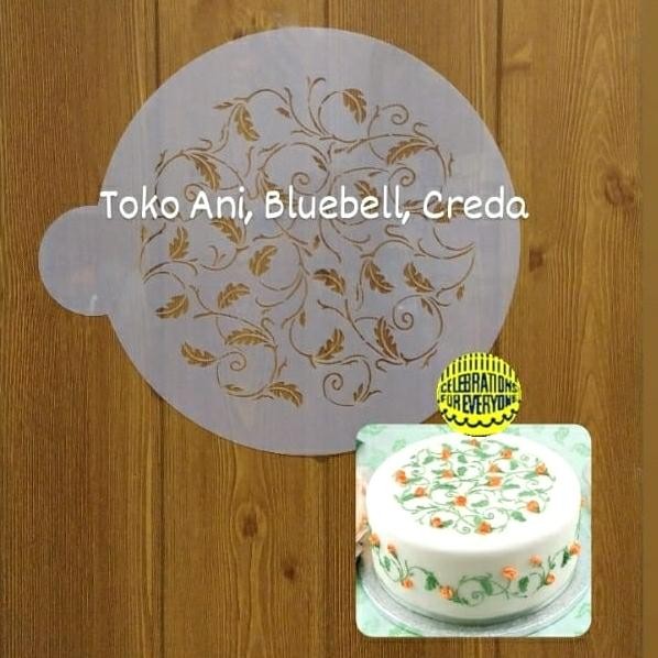 

Designer Stencil : Oak Leaf Top , 20Cm