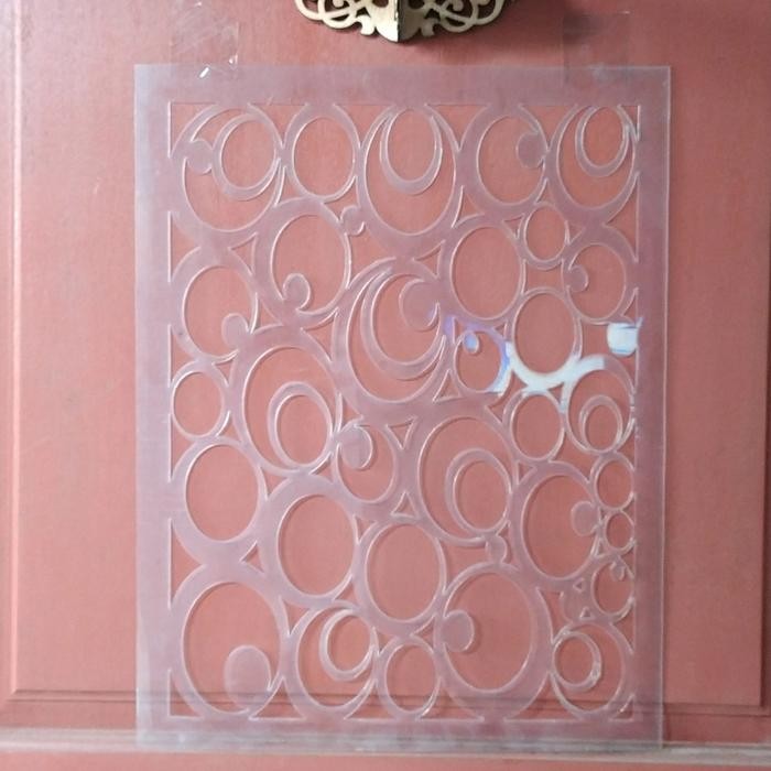 

Stencil Dinding Motif Bola Modern Ukuran 50X35 Bahan Tebal