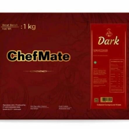 

NEW! DARK CHOCOLATE COMPOUND 1 KG CHEFMATE