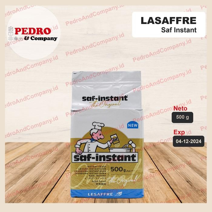 

NEW! LESAFFRE - SAF INSTANT/ INSTANT YEAST /RAGI/ BAHAN KUE (500 GR)