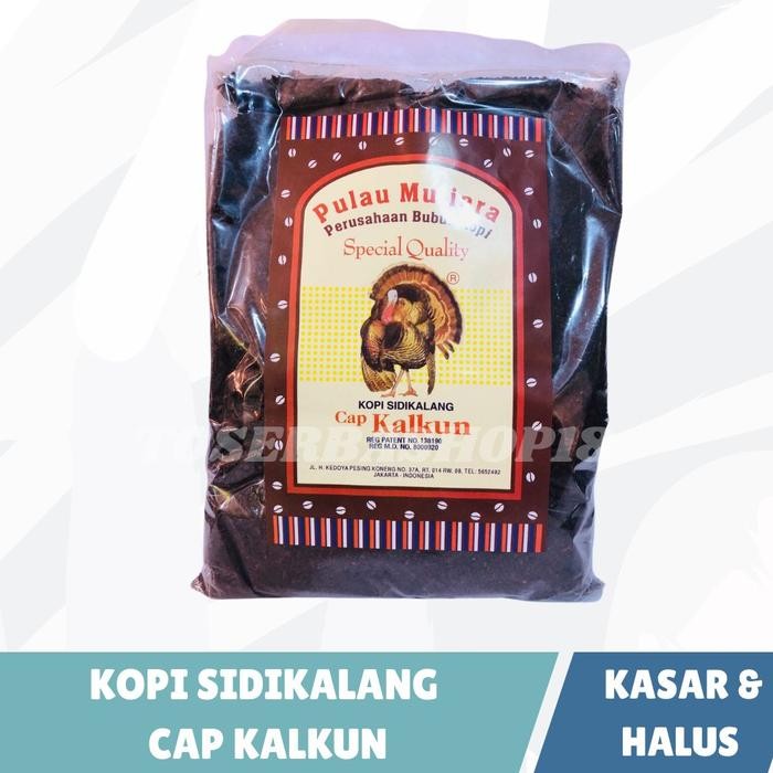 

Ready- Kopi Bubuk Robusta Premium Sidikalang Cap Kalkun 500 Gr Halal #Gratisongkir