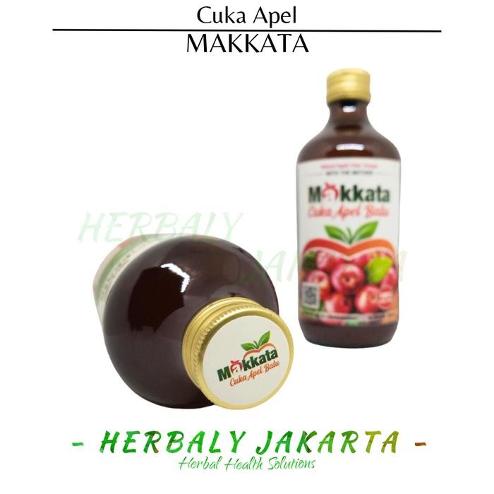 

Ready- Cuka Apel Makkata Makata Batu Malang Asli 330Ml #Gratisongkir