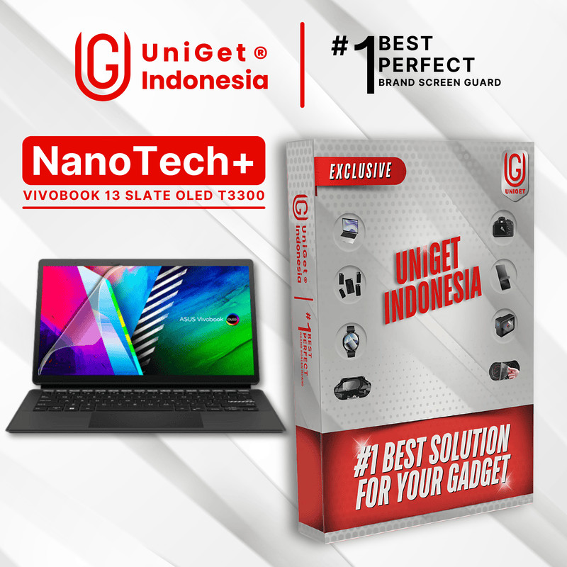 UniGet EPU BIO GENESIS Hydrogel for ASUS Vivobook 13 Slate Oled T3300 / Screen Guard Protector (Nano