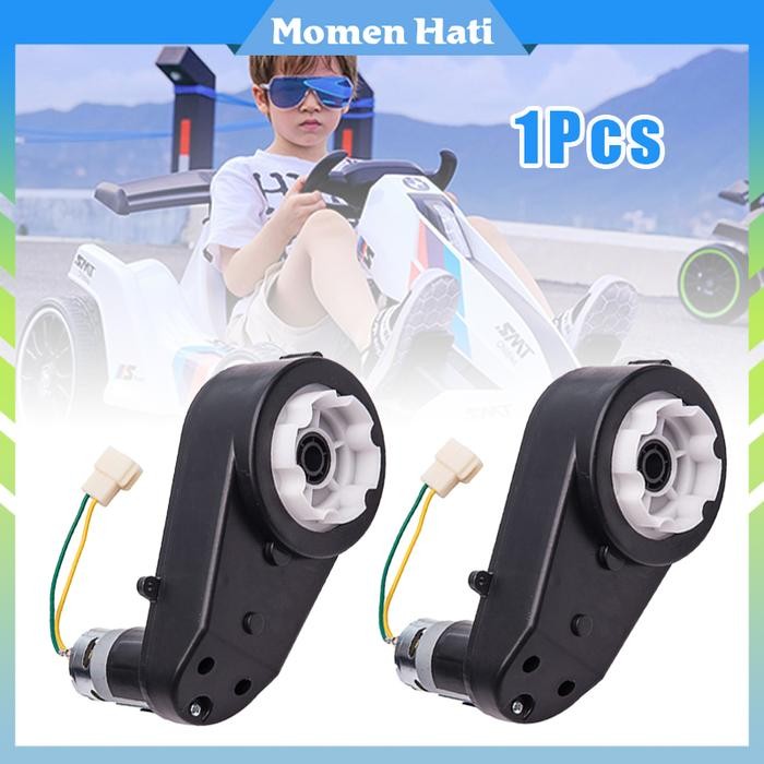 Gearbox 12V Mobil Aki 1 Pcs / Dinamo Mobil Aki Anak 550 Motor