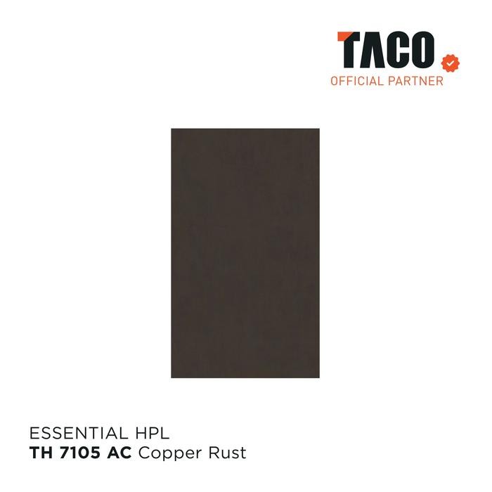 TACO Laminate HPL Pattern Per 1 Lembar 122CM X 244CM - TH 7105 AC Copper Rust