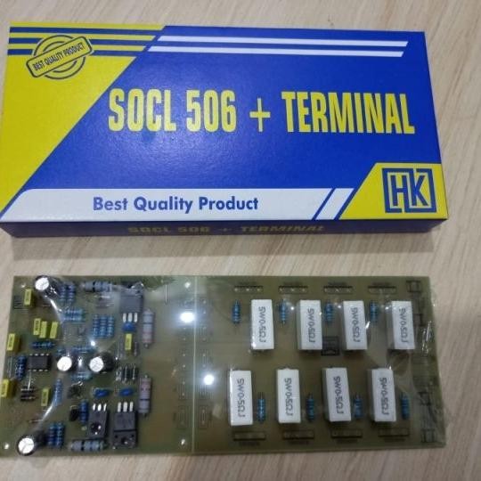 KIT DRIVER POWER SOCL 506 + PCB TR SUPER OCL 506 MONO AMPLIFIER