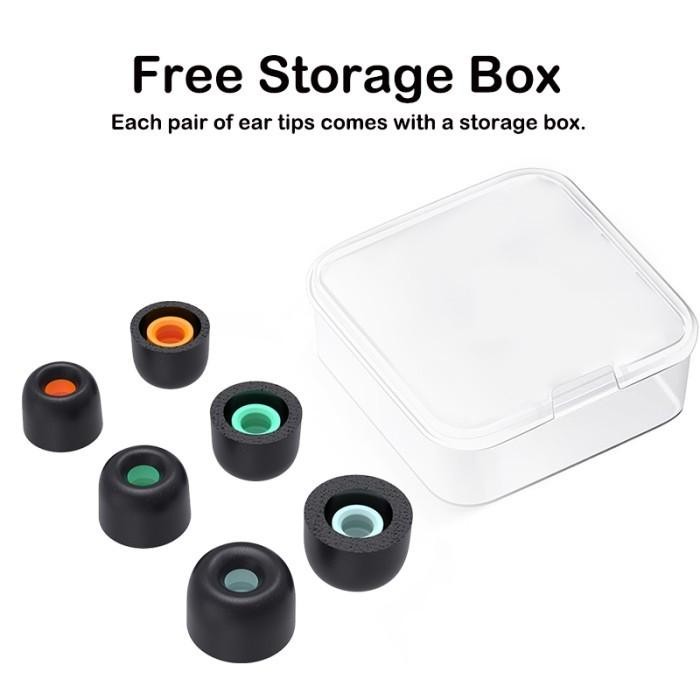 Eartips TWS Memory Foam JBL Samsung Jabra Ear Tips