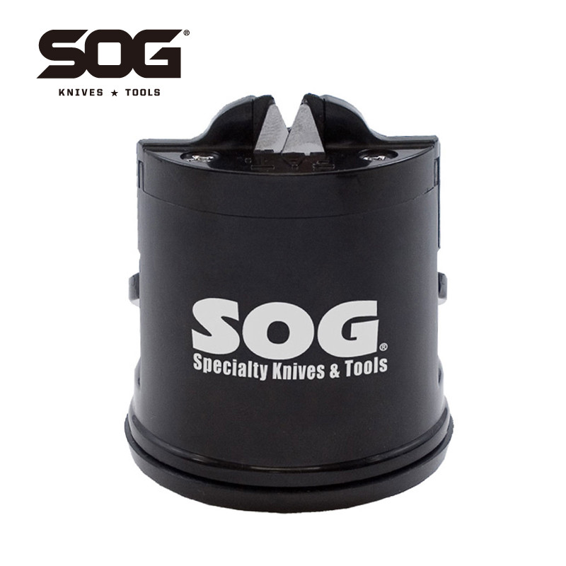 SOG COUNTERTOP SHARPENER Portable Manual Knife Sharpening Tool With Suction Cup for all SOG Knives