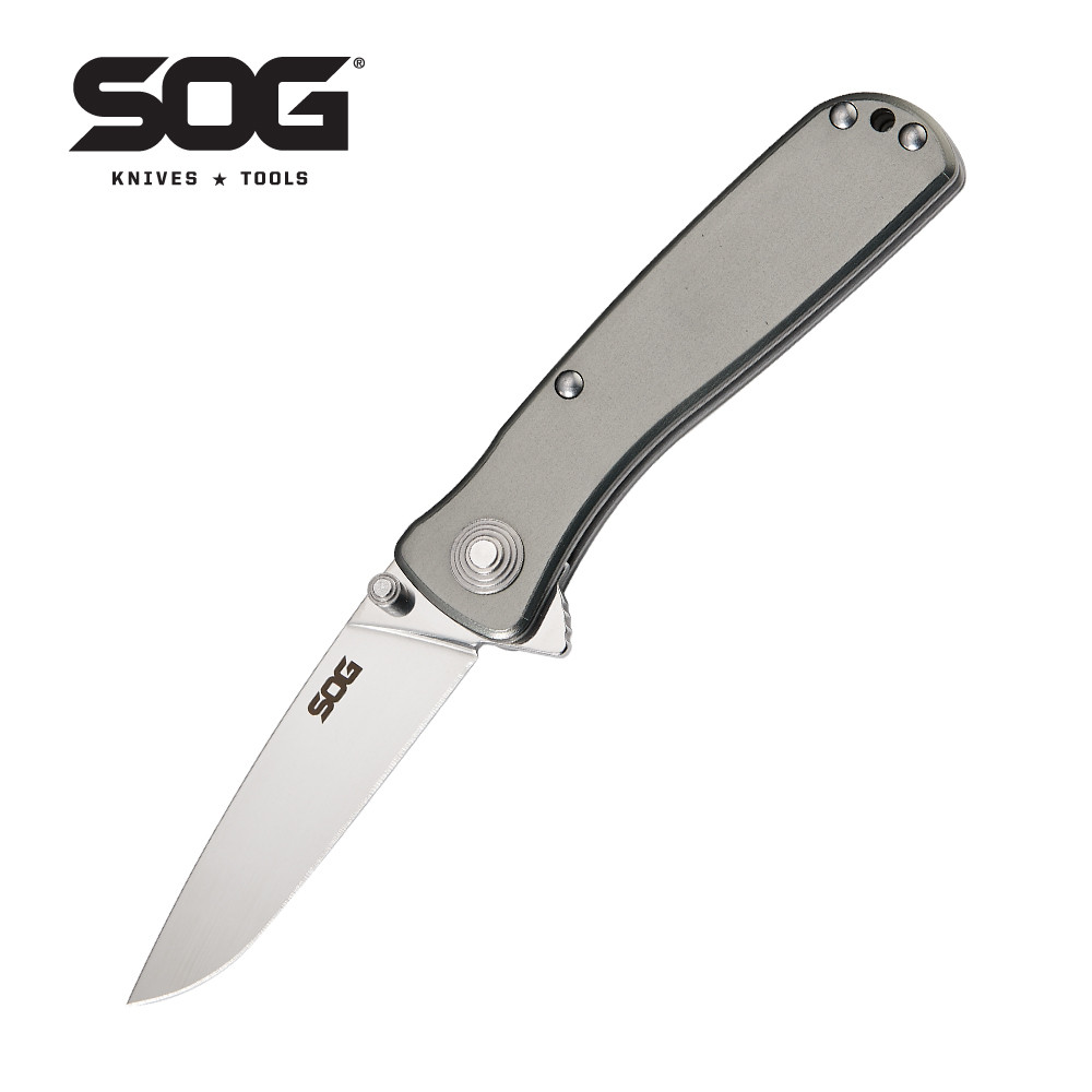 SOG Twitch Folding Knife Portable EDC Small Fruit Knife with Pocket Clip Outdoor Survival Camping Kn