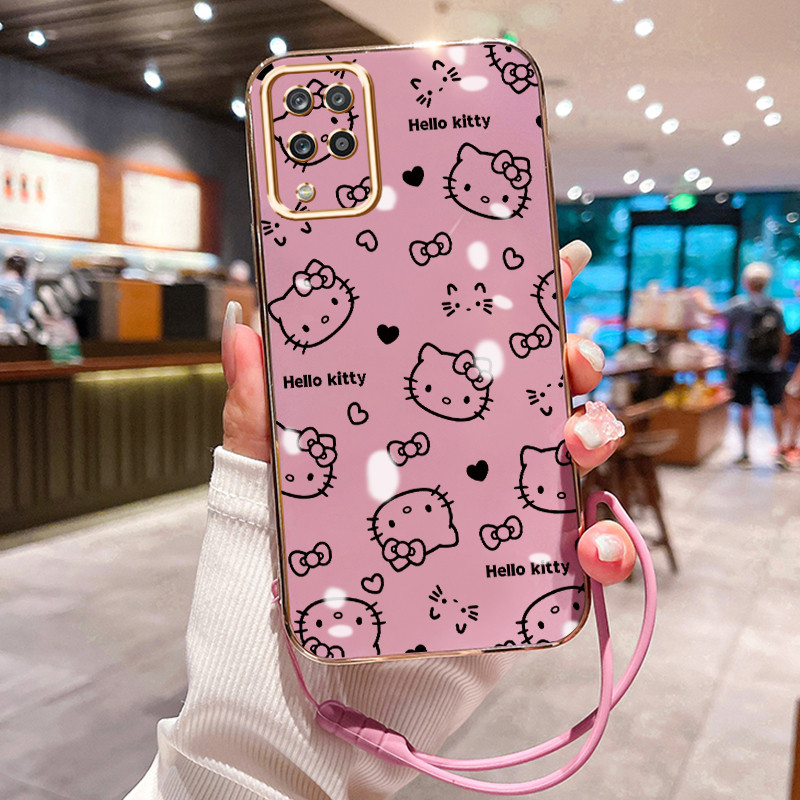 Casing Hp Untuk Samsung Galaxy A12 4G A12 5G F12 M12 Case Casing Gambar kartun HP Cesing Silikon Sof