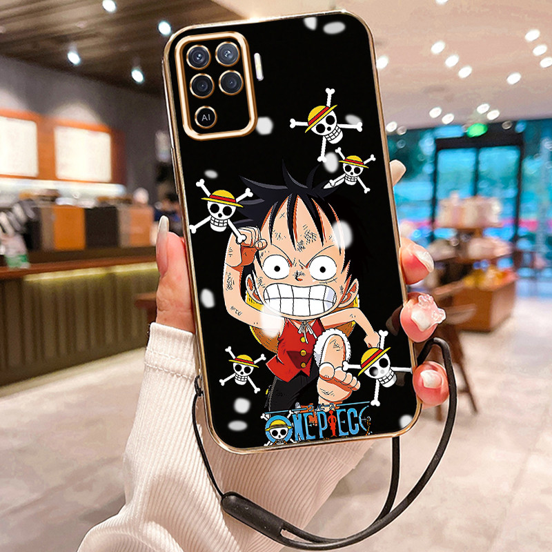 Casing Hp Untuk OPPO A94 F19 Pro Reno 5F Reno 5 Lite Case Casing tokoh anime HP Cesing Silikon Softc