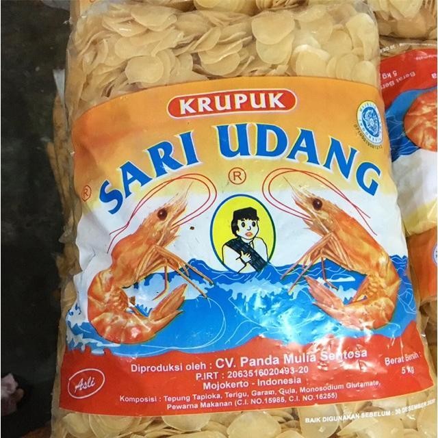 

Kerupuk Sari Udang / Kerupuk Oren / Krupuk Dacil / Krupuk Ketoprak / Krupuk Gado-Gado 5Kg