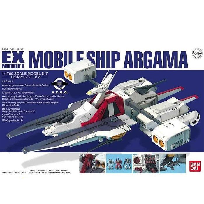 GUNDAM EX 18 MOBILE SHIP ARGAMA 61836/23717