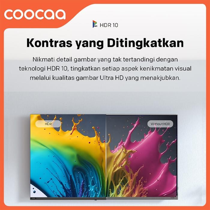 New Coocaa 43 Inch Google Tv-2K Led-Tv (Coocaa 43Z65)