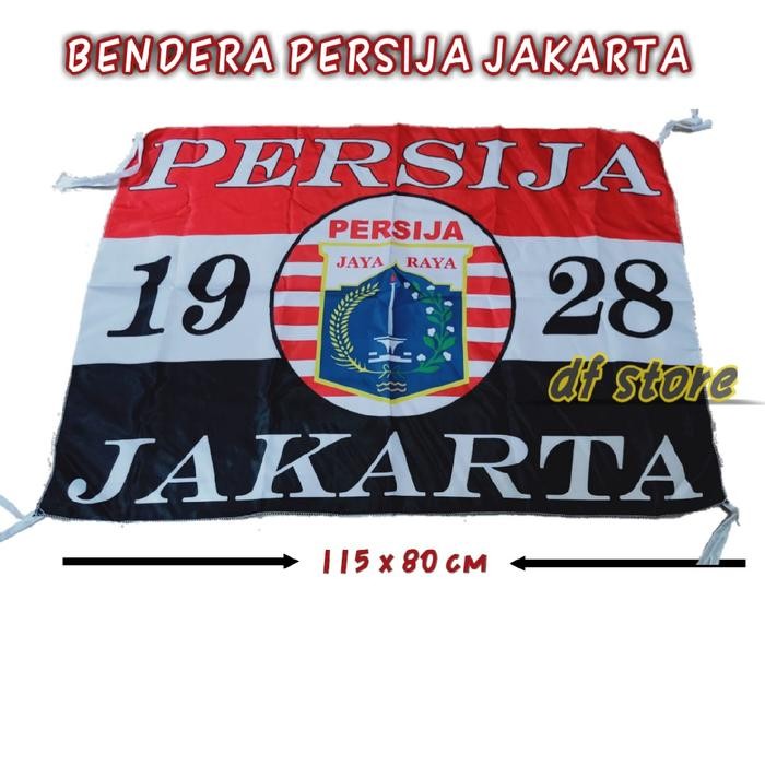 Stok Baru BENDERA PERSIJA JAKARTA #8 BESAR TERMURAH