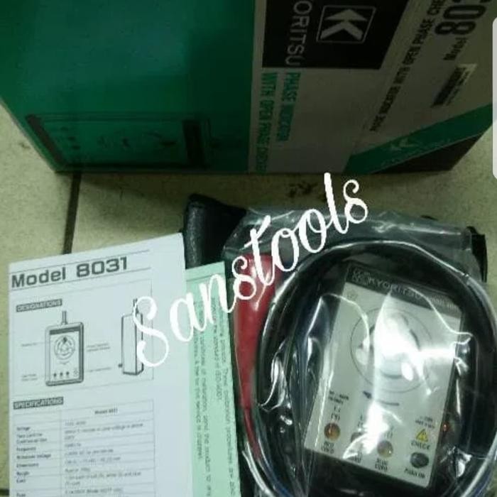 Phase Indicator / Phase Checker / Kyoritsu 8031