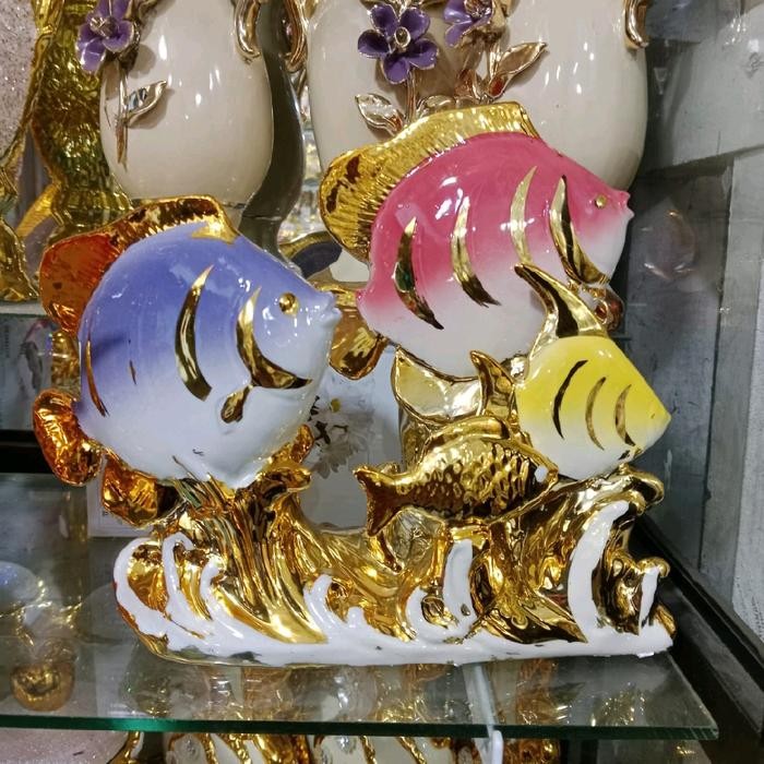 Keramik Pajangan Cantik/Keramik Hias Murah/Keramik Pajangan Lemari/Keramik Import