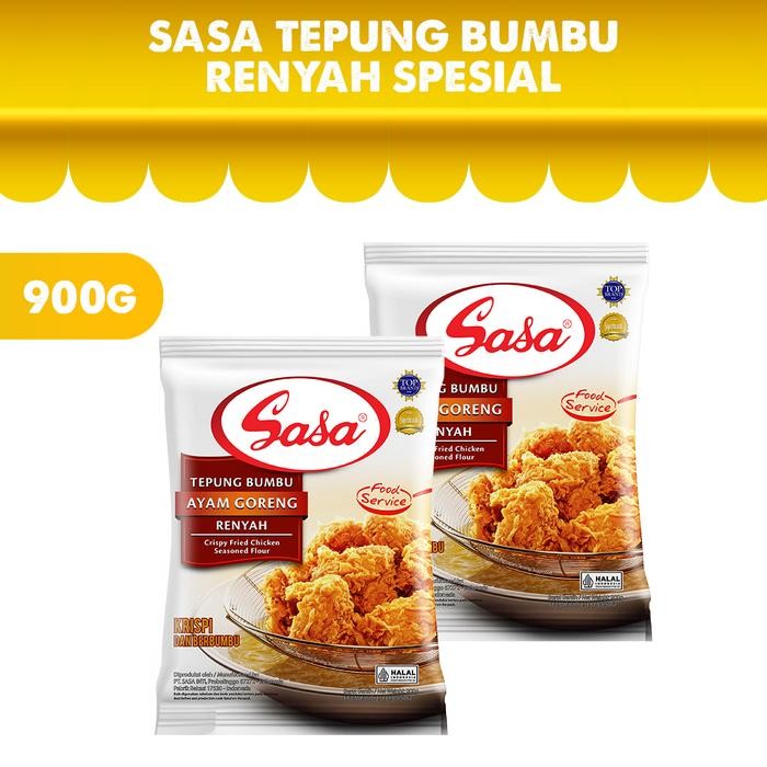 

(Rdm) - Sasa Tepung Bumbu Renyah 900Gr - 2Pcs