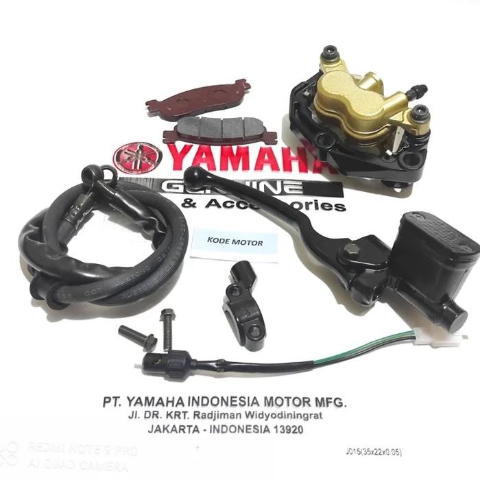 Master Rem set + Selang Rem + Kaliper Depan Yamaha Jupiter Z Burhan ,