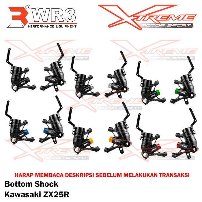 Bottom Shock Double Disc WR3 ZX25 R 25R ZX25R 4 Cylinder