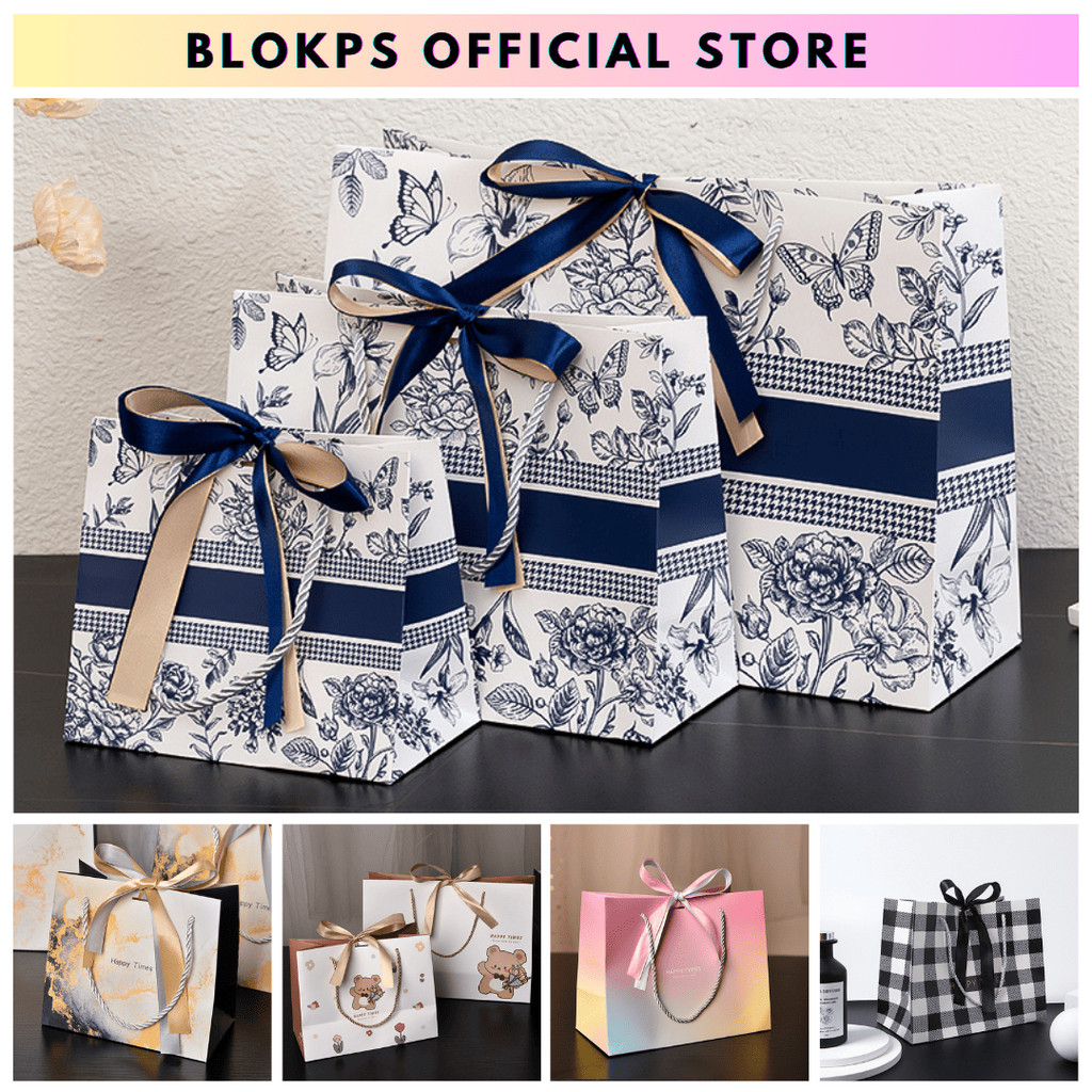 

BLOKPS - Paperbag Motif - Paperbag - Gift Bag - Paperbag Kado - Box Tote Bag - Premium PaperBag -Kantong Kado - Kantong Souvenir - Tas Kado Premium Souvenir - Goodie Bag - Paperbag Pita - PaperBag Tas Hadiah - PaperBag Premium Quality - Tas Souvenir