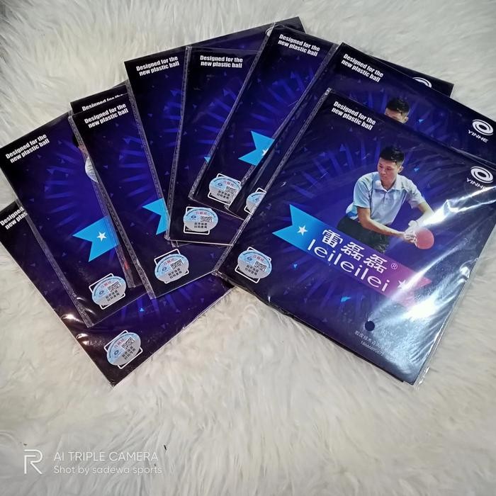 Karet Bintik panjang resmi ITTF Terjahat YINHE LeiLeiLei VIP long pips