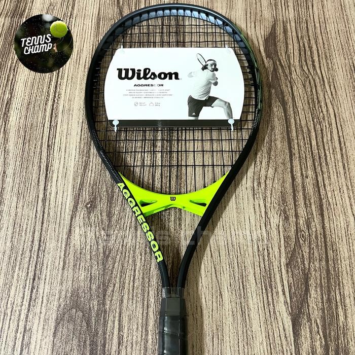 Raket Tenis Wilson Aggressor 2024 Beginner/Tennia Racket Wilson Ori