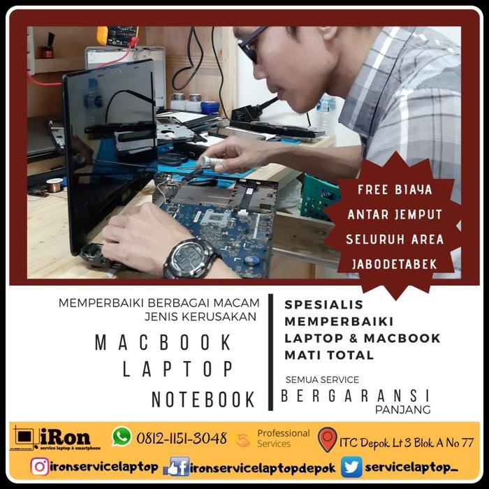 Service Laptop Mati Total / Service Motherboard Asus ROG G551V Core i7