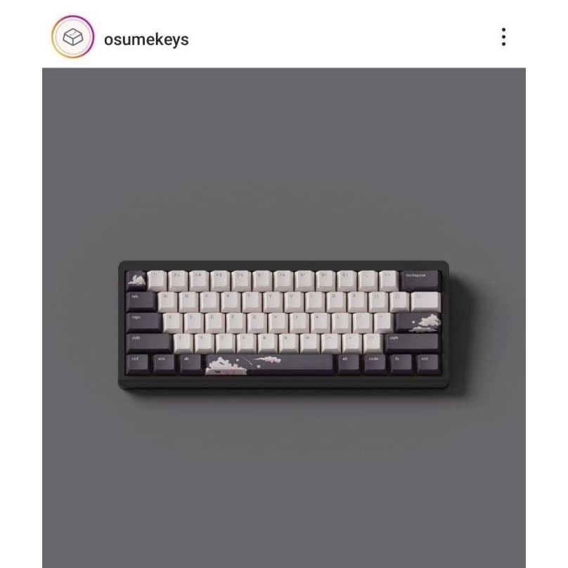 Langsung diproses Osume Dusk Keycap Set (base + novelties)