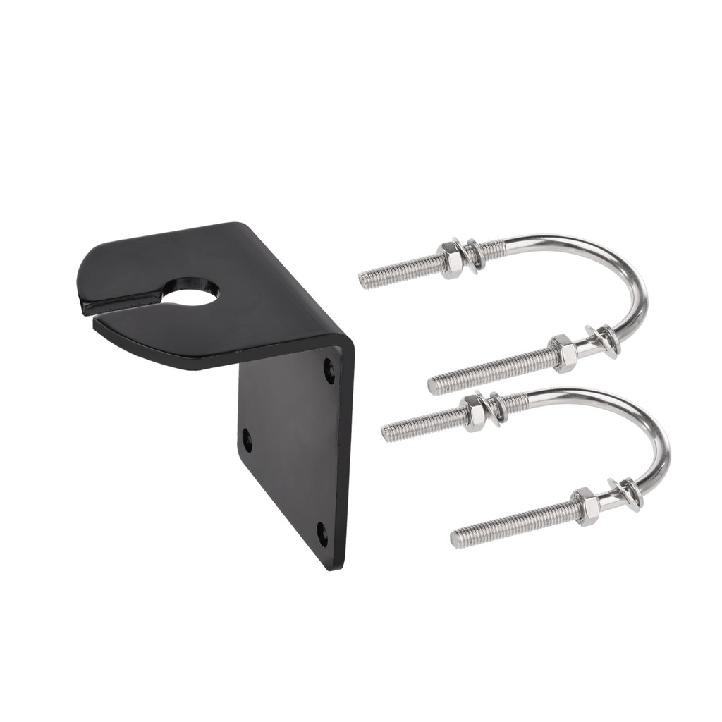 Superbat U Bolt L-Bracket Antenna Mount for Ham UHF VHF CB Cellular 4G Truck Antennas-Strong Durable