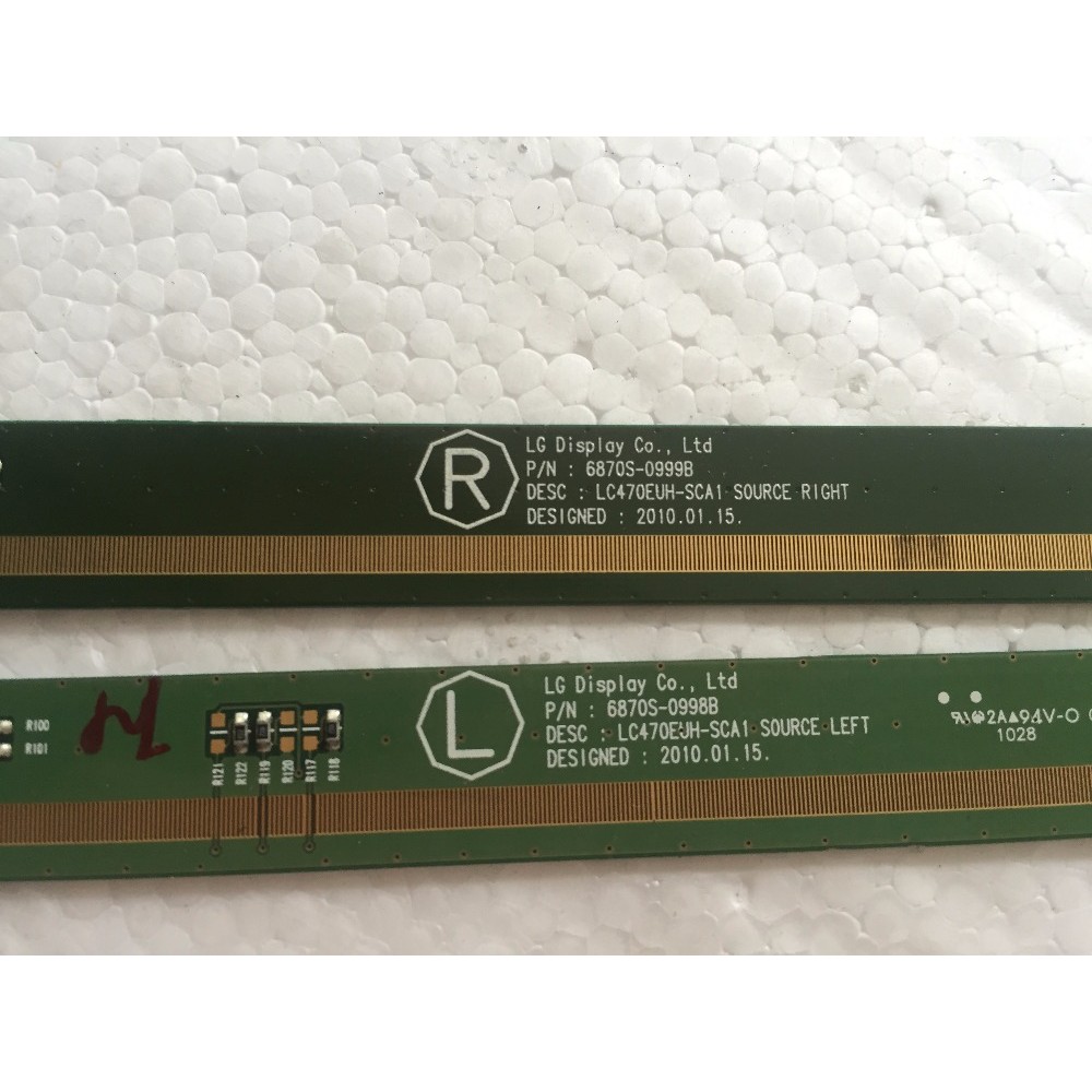 6870S-0998B 6870S-0999B LCD PCB Parts A Pair