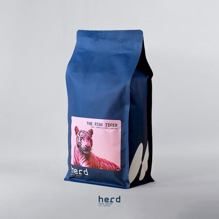 

Herd Kopi The Pink Tiger Espresso Roast Specialty Arabica 1 Kg